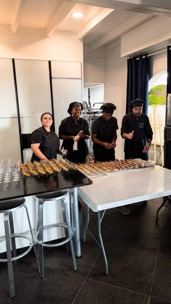 Equipe du restaurant Le Lamentin