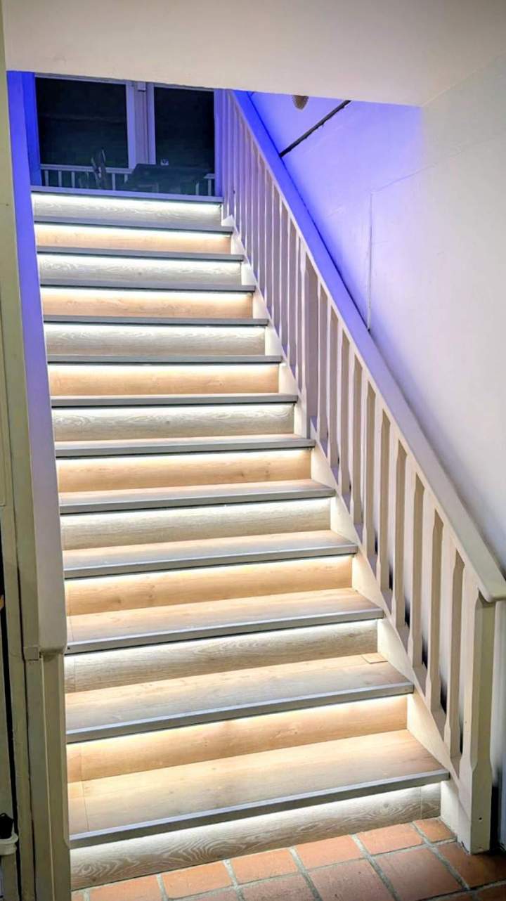 Escalier du restaurant Le Lamentin